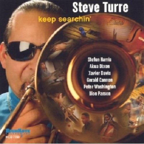 Steve Turre - Keep Searchin vinyl record cover