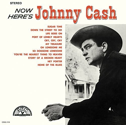 Johnny Cash - Now Here's Johnny Cash vinyl record cover