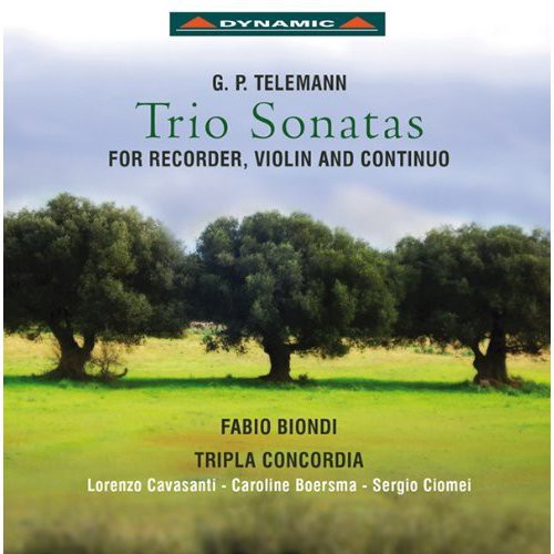 Trio Sonatas for Recorder Violin & Continuo