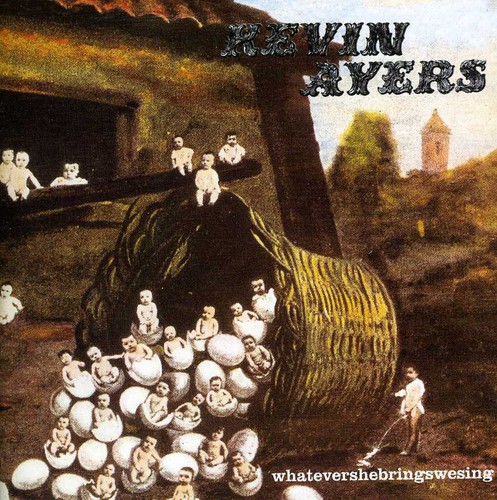 Kevin Ayers - Whatevershebringswesing vinyl record cover