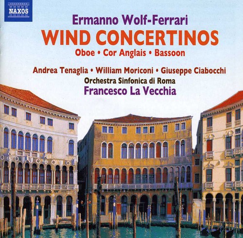 Giuseppe Ciabocchi - Wind Concertos for Oboe Cor Anglais Bassoon vinyl record cover
