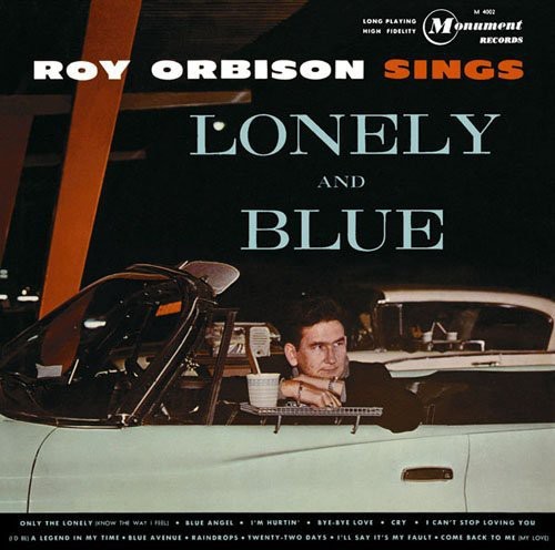 Roy Orbison - Sings Lonely & Blue vinyl record cover