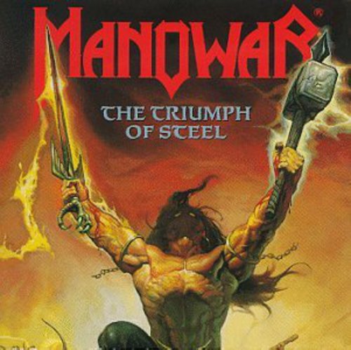 Manowar - Triumph Of Steel (Uk) vinyl record cover