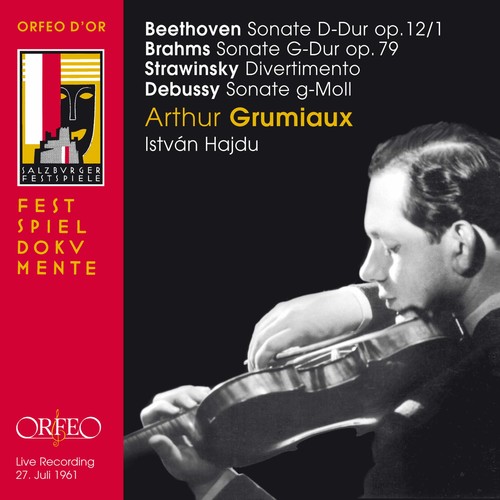 Beethoven / Grumiaux / Hajdu - Sonatas vinyl record cover