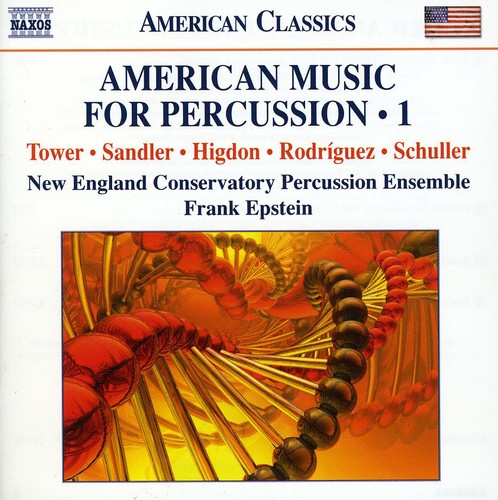 New England Conservatory Percussion Ensemble - American Music for Percussion 1 vinyl record cover