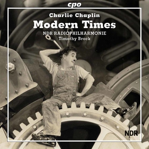 Chaplin / Ndr Radio Philharmonic Hannover / Brock - Modern Times vinyl record cover