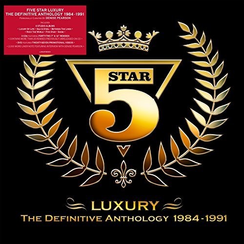 Five Star - Five Star Luxury: Definitive Anthology 1984-1991 vinyl record cover