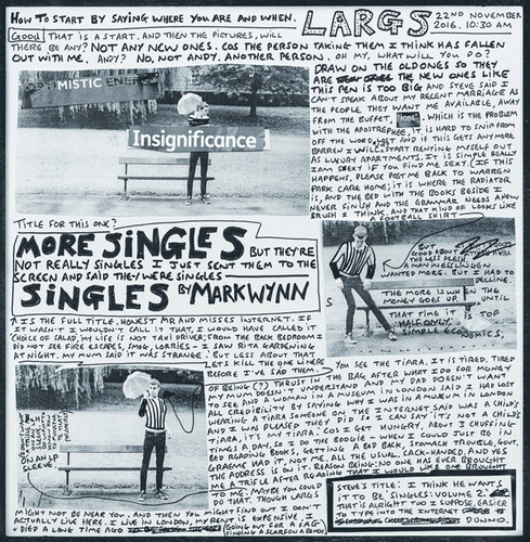 Mark Wynn - More Singles vinyl record cover