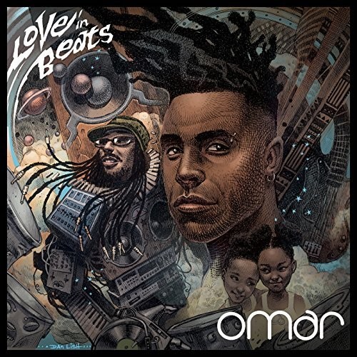 Omar - Love In Beats vinyl record cover