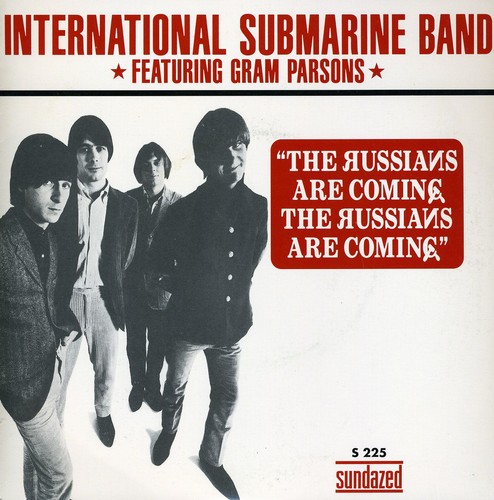 International Submarine Band - The Russians Are Coming/Truck Driving Man vinyl record cover