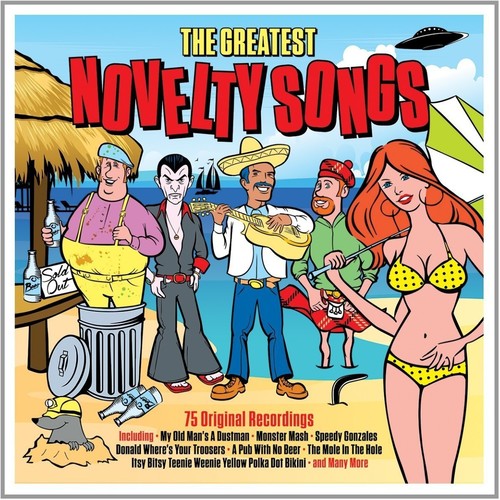 Greatest Novelty Songs / Various Uk - Greatest Novelty Songs vinyl record cover
