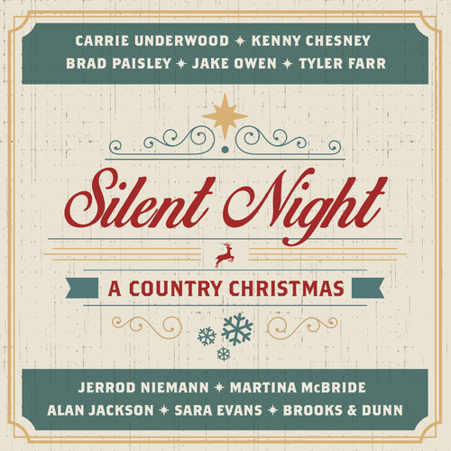 Silent Night A Country Christmas / Various - Silent Night: A Country Christmas vinyl record cover