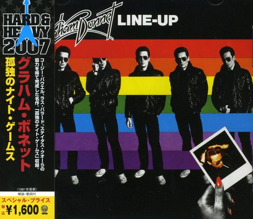 Graham Bonnet - Line Up vinyl record cover