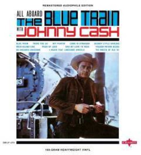 Johnny Cash - All Aboard The Blue Train vinyl record cover
