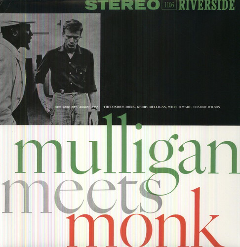 Gerry Mulligan/Thelonious Monk - Mulligan Meets Monk vinyl record cover