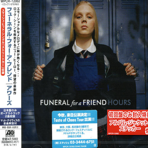 Funeral For A Friend - Hours vinyl record cover