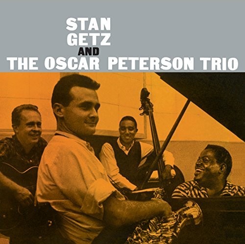 Stan Getz - Stan Getz & The Oscar Peterson Trio vinyl record cover