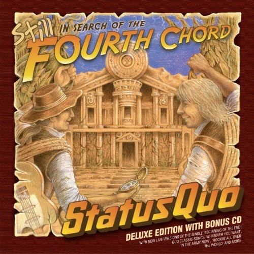 Status Quo - In Search of the Fourth Chord vinyl record cover