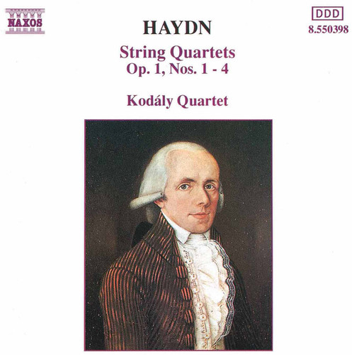 Kodaly Quartet - String Quartets Op 1, Nos. 1-4 vinyl record cover