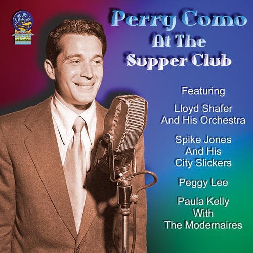 Perry Como - At The Supper Club vinyl record cover