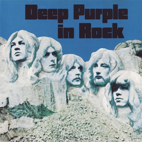 Deep Purple - In Rock: 25th Anniversary vinyl record cover