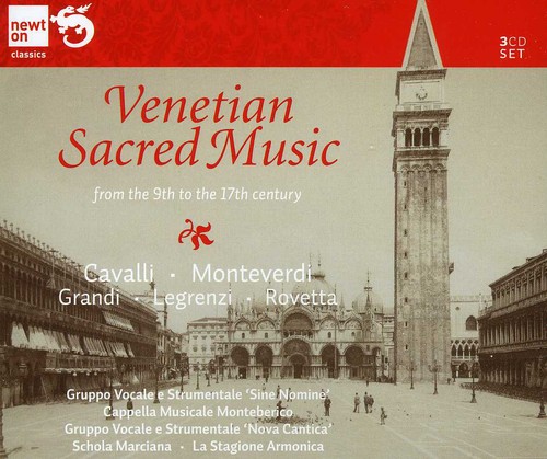 Cavalli / Quadris /Schola Marciana - Venetian Sacred Music vinyl record cover