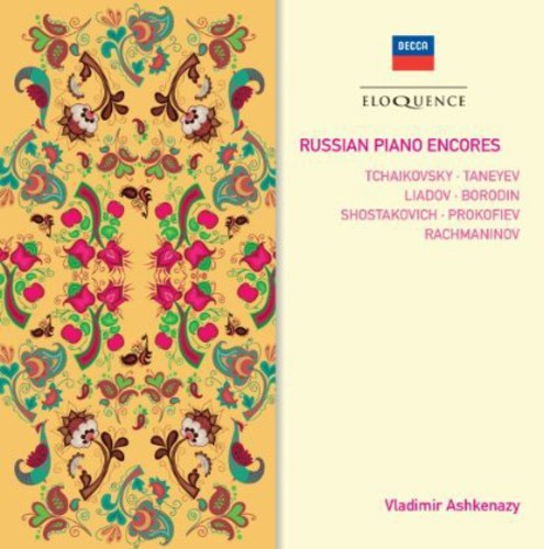 Russian Piano Encores