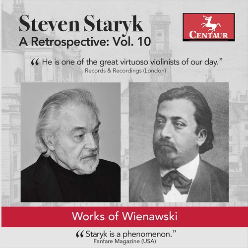 Wieniawski / Staryk / Deslauriers - Restrospective, 10 vinyl record cover