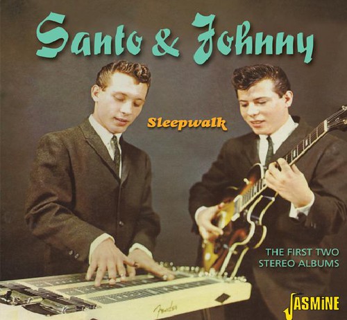 Santo & Johnny - Sleepwalk: First Two Stereo Albums vinyl record cover