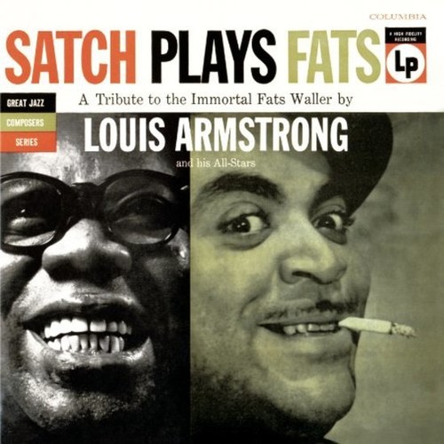 Louis Armstrong - Satch Plays Fats (Bonus Track) vinyl record cover