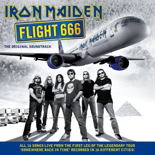 Iron Maiden - Flight 666: The Original Soundtrack vinyl record cover