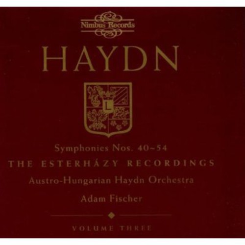 Austro-Hungarian Haydn Orchestra - Symphonies 40-54 (V.3)
