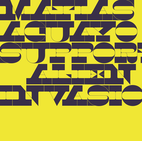 Matias Aguayo - Support Alien Invasion vinyl record cover