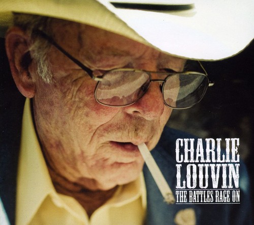 Charlie Louvin - The Battles Rage On vinyl record cover
