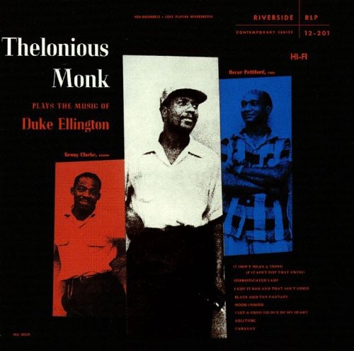 Thelonious Monk - Plays Duke Ellington vinyl record cover