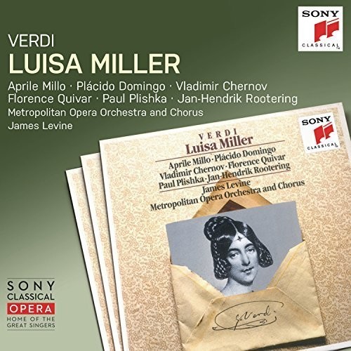 James Levine - Verdi: Luisa Miller vinyl record cover