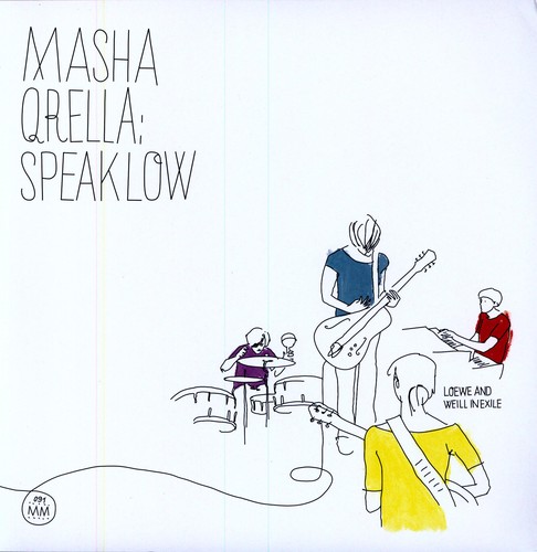 Masha Qrella - Speak Low: Loewe and Weill In Exile vinyl record cover