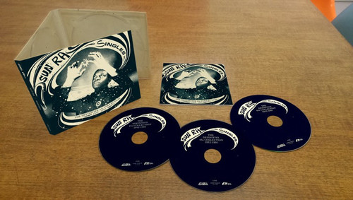 Sun Ra - SUN RA Singles the Definitive 45's Collection 1952 - 1991 vinyl record cover