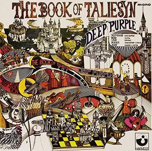 Deep Purple - Book Of Taliesyn (White Vinyl) (Ita) vinyl record cover