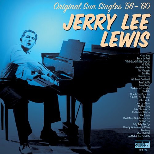 Jerry Lee Lewis - Original Sun Singles 56-60 vinyl record cover