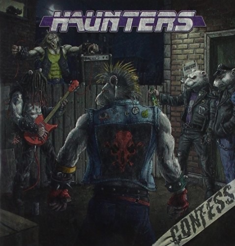 Confess - Haunters vinyl record cover