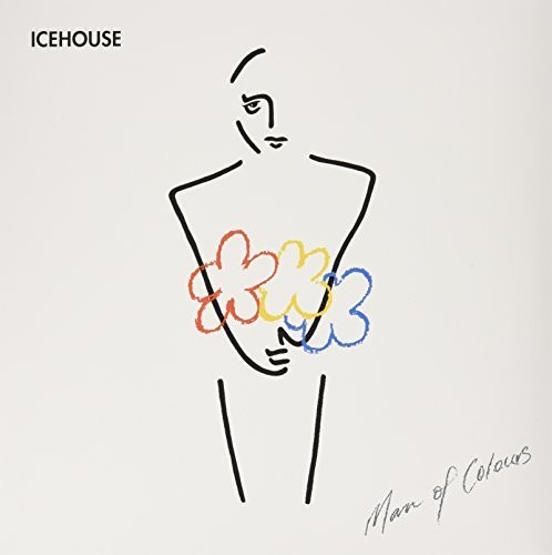Icehouse - Man Of Colours (Blue) vinyl record cover