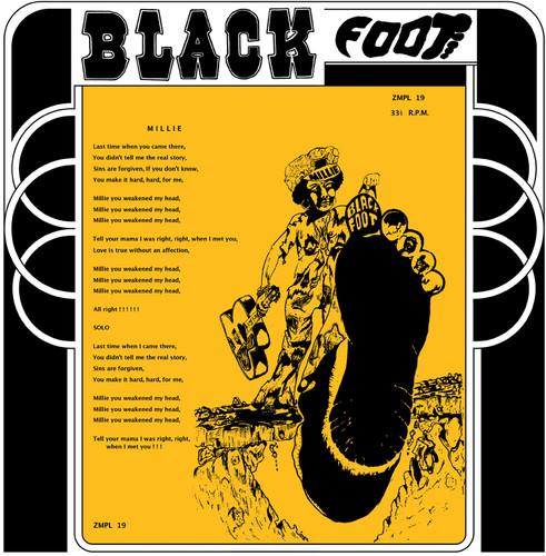 Blackfoot - Millie vinyl record cover
