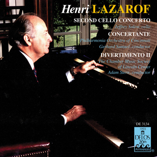 H. LAZAROF - Cello Concerto 2 / Concertante