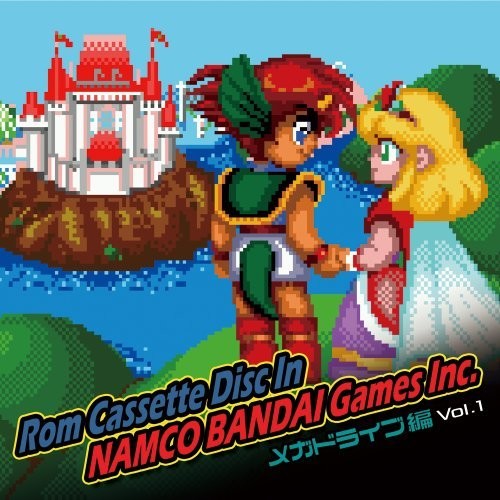 Game Music - Rom Cassette Disk In Namco Banmes Inc -Mega Drive vinyl record cover