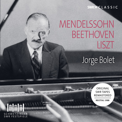 Mendelssohn / Bolet - Piano Recital 1988 vinyl record cover