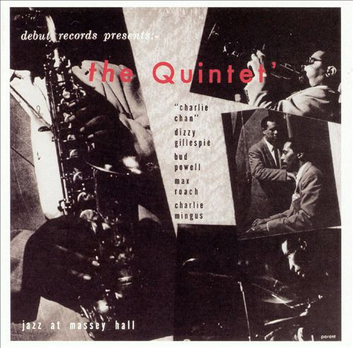 Quintet - Jazz at Massey Hall vinyl record cover