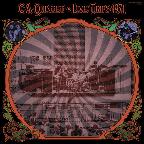 CA Quintet - Live Trips 1971 vinyl record cover