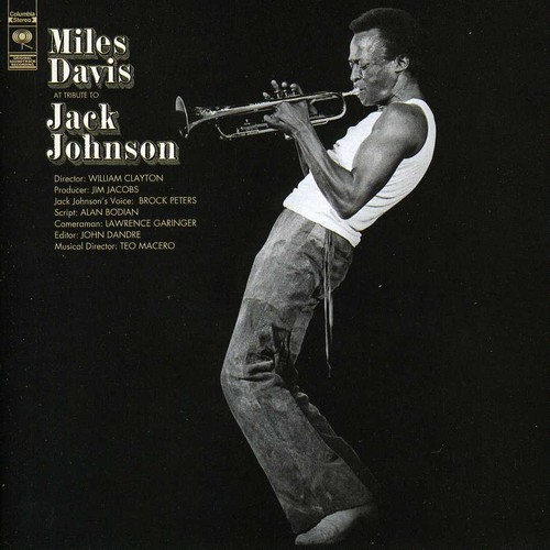 Miles Davis - Tribute To Jack Johnson vinyl record cover