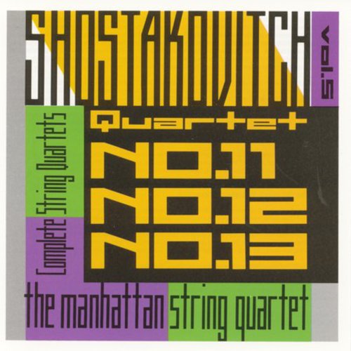 Shostakovich, D. : String Quartets Vol. 5